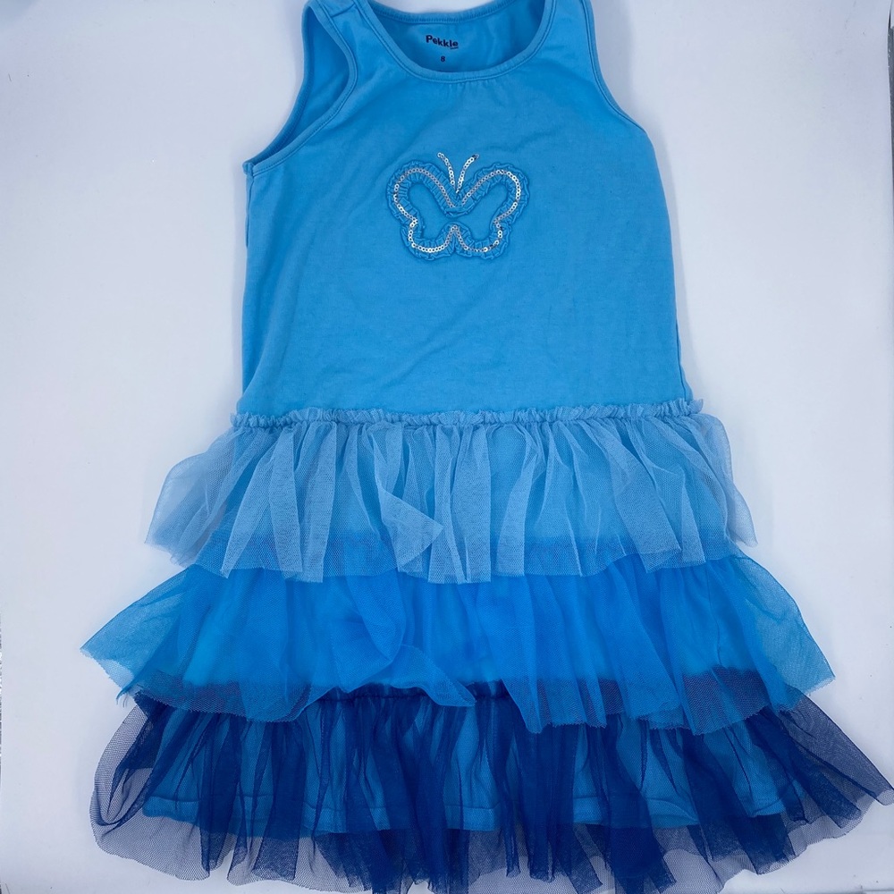 cute blue butterfly dress 🦋